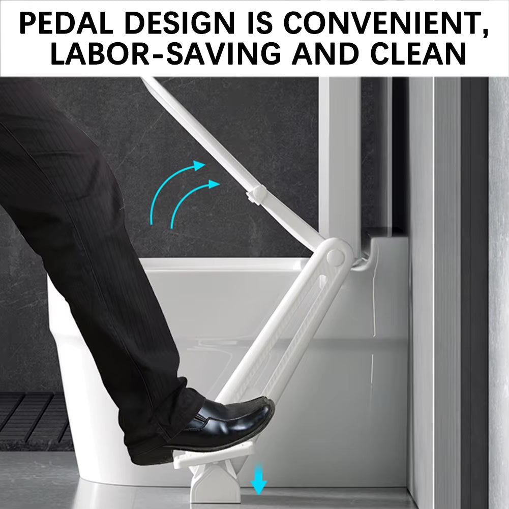 Revolutionary Foot Pedal Toilet Lid Lifter - Hands-Free, Hygienic Bathroom Accessory for a Cleaner Experience