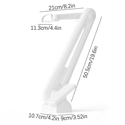 Revolutionary Foot Pedal Toilet Lid Lifter - Hands-Free, Hygienic Bathroom Accessory for a Cleaner Experience